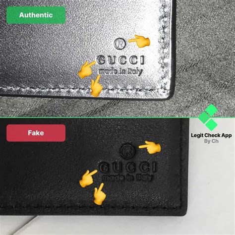 gucci wallet real vs fake|how to authenticate gucci wallet.